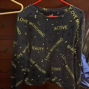 Love Moschino sweatshirt size 12
